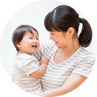 赤ちゃんとママ